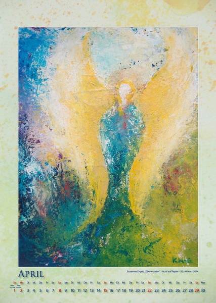Der Engel der Erlösung - Engelkalender © Katharina Hansen-Gluschitz
