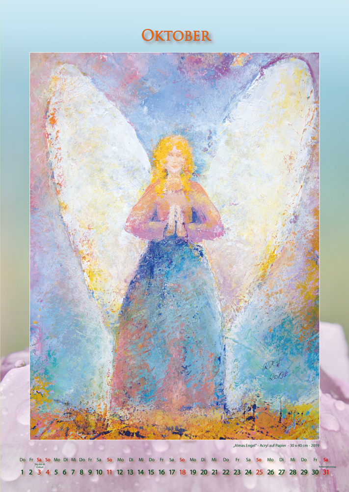 Engel für deinen Alltag - Engelkalender 2021 - © Katharina Hansen-Gluschitz