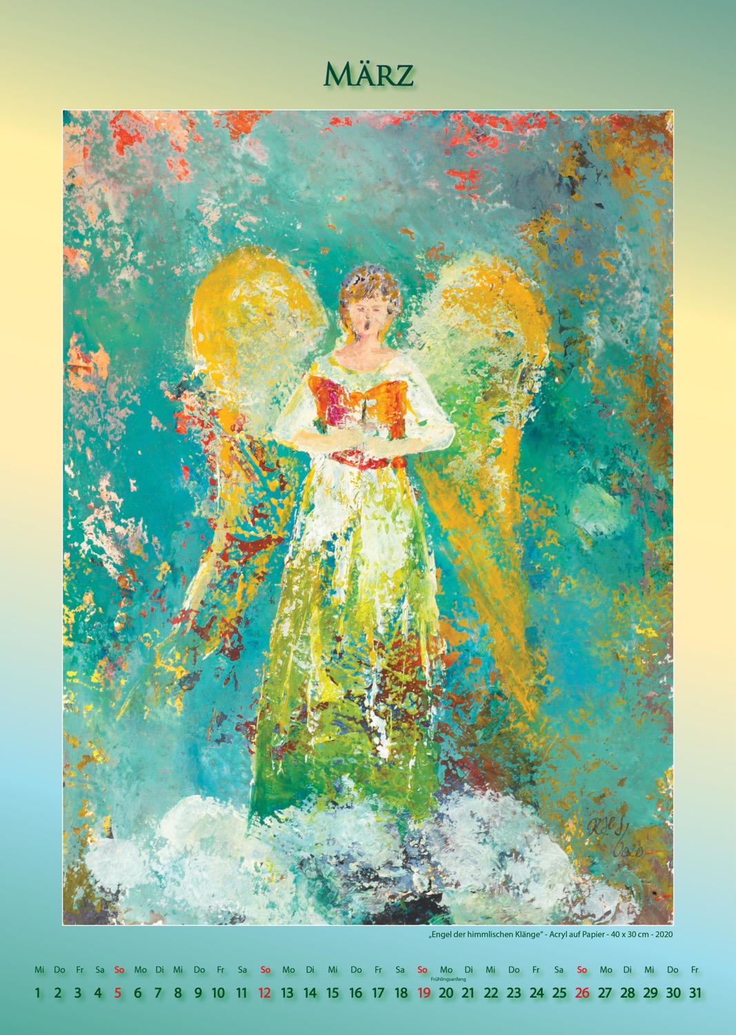 Engel der Himmlischen Klänge - Kalender - März 2023 © Katharina
